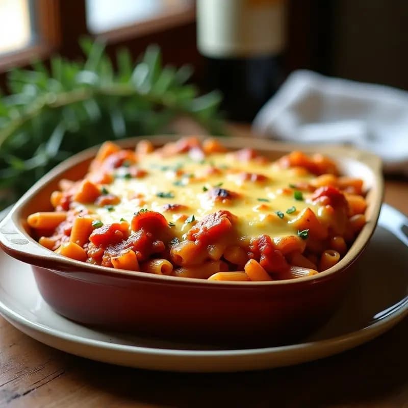 Pasticcio Griego de Pasta y Carne Picada: Receta Tradicional con Bechamel y Queso Kefalotyri