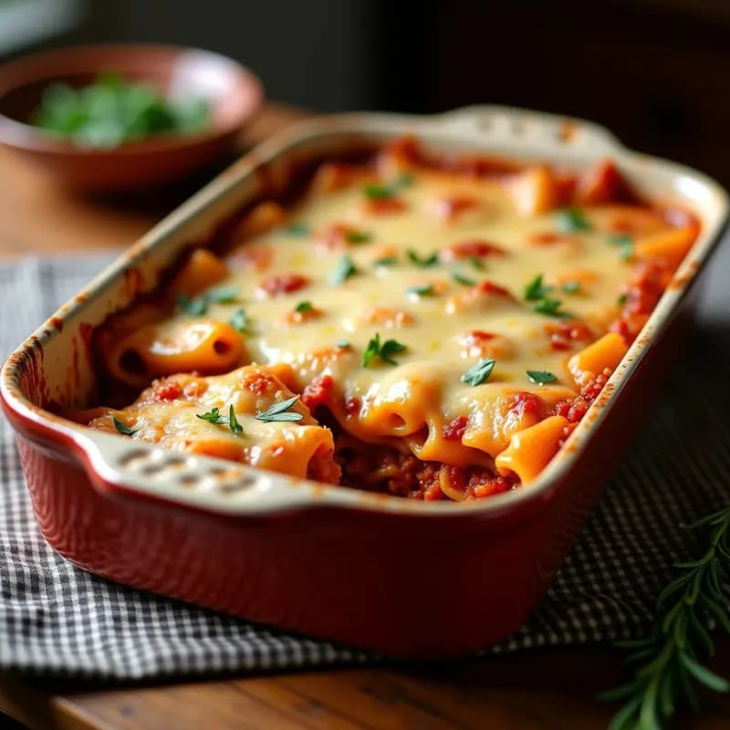 Pasticio Griego con Pasta y Carne: Lasagna al Estilo Griego