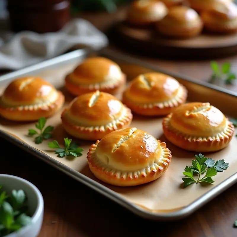 Pastiés de Carne de Cordero y Zanahoria: Receta Británica Tradicional en Horno