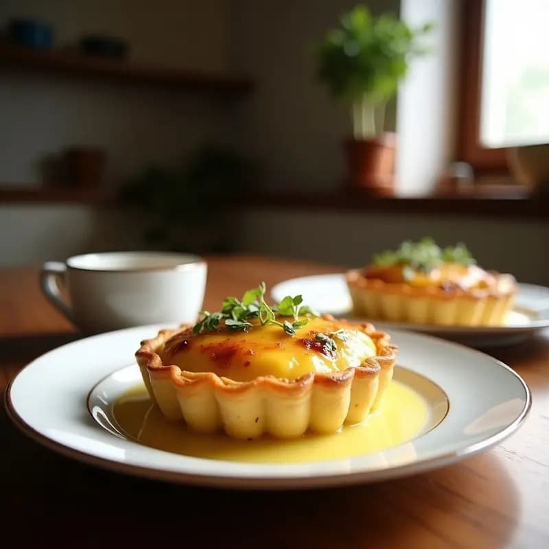 Pastinga de Atún y Aceitunas: Pastel de Sémola Tunecino con Toque Mediterráneo