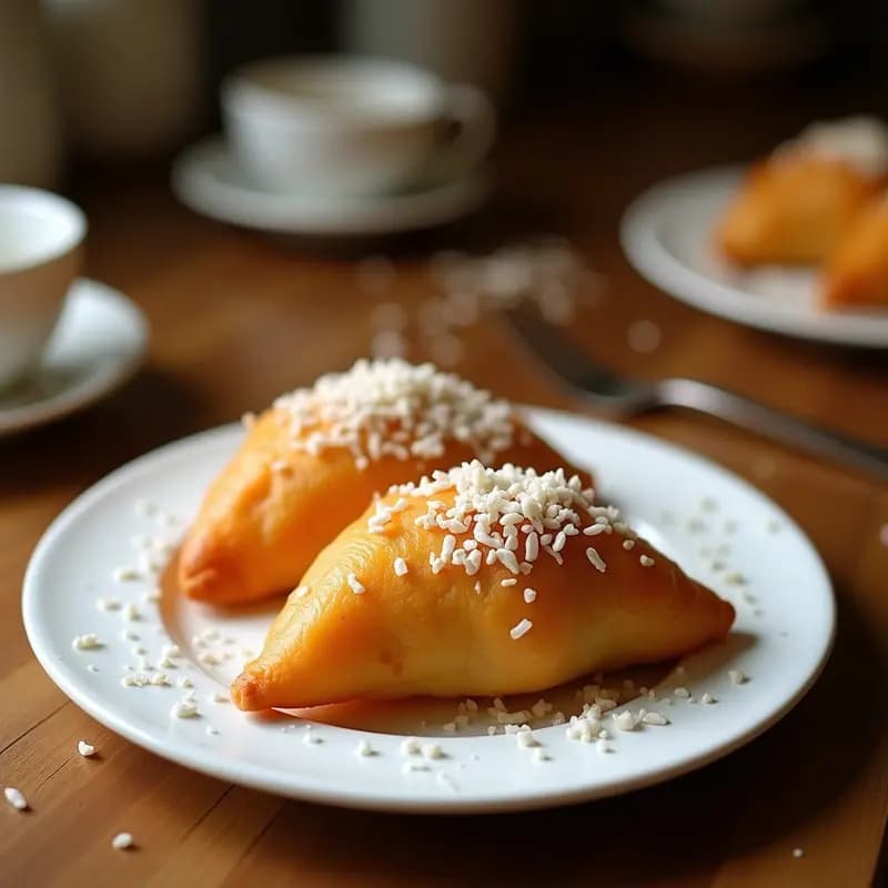 Pastiñuelas de Boniato y Coco: Postre Dominicano Sin Gluten y Sin Azúcar