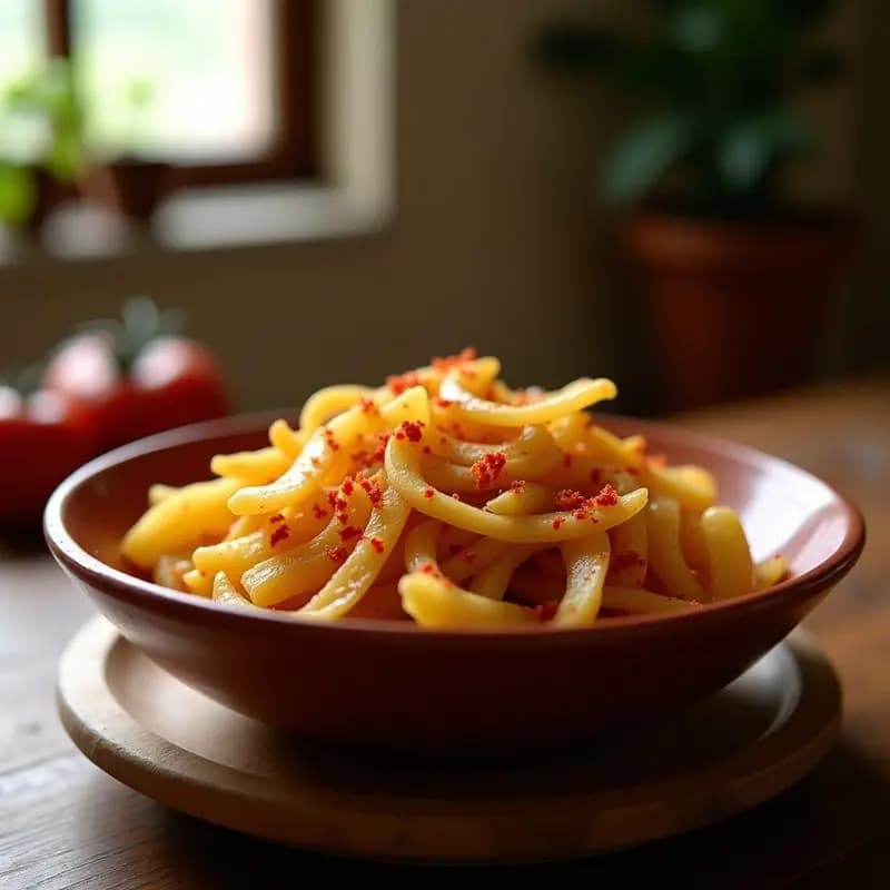 Patatas a lo pobre con cebolla y pimentón: Guarnición tradicional en airfryer