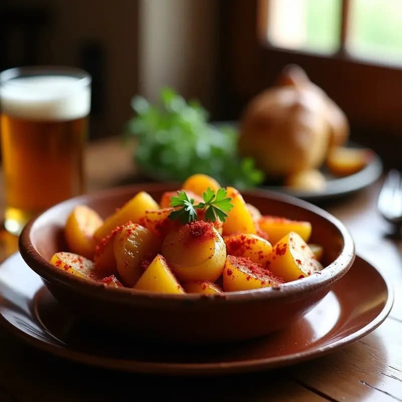 Patatas a lo Pobre con Chamorros y Pimentón: Tapa Sevillana de Siempre