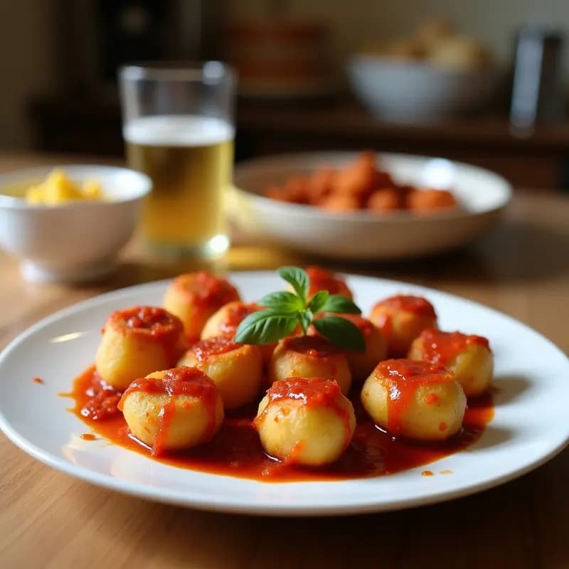 Patatas Revolutionary con Chorizo y Pimentón: Aperitivo Extremeño en Airfryer
