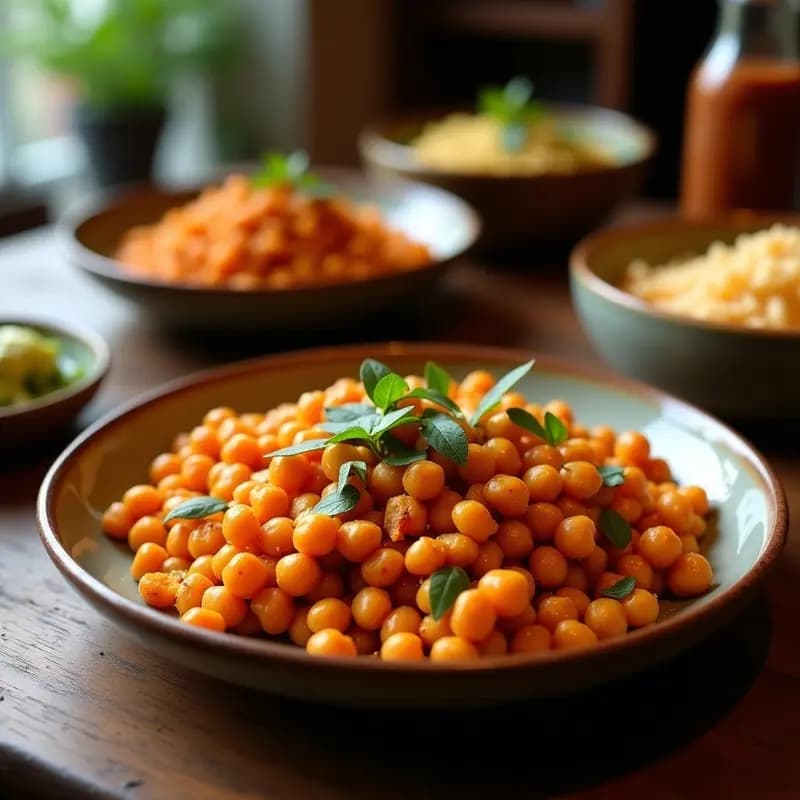 Pav BHÁ con Garbanzos y Patatas: Receta Indiana de Bombai Vegana y Especiada