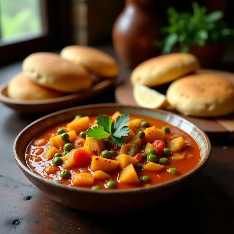 Pav Bhaji con Pan de Coliflor: Receta India Keto y Sin Gluten en 20 Minutos