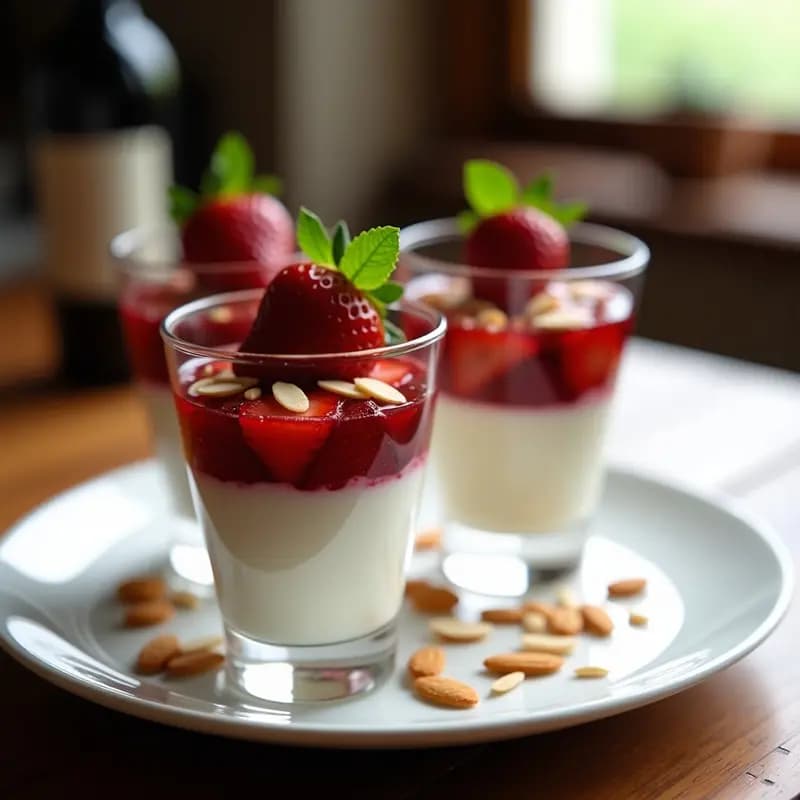 Pavljenka de Fresas y Vino Tinto: Postre Croata Sin Horno y Sin Azúcar