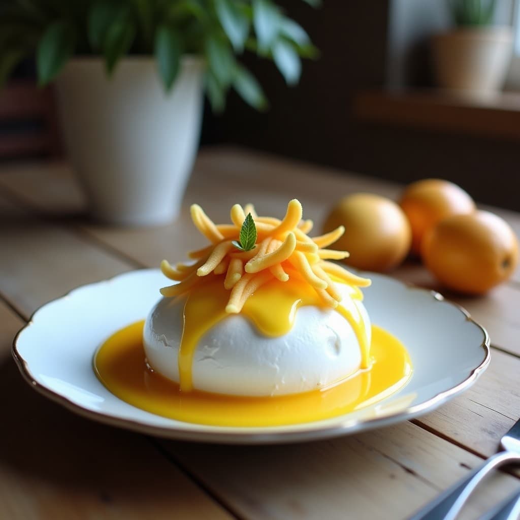 Pavlova de Maracuyá y Coco: Postre Australiano Sin Azúcar con Merengue de Erythritol