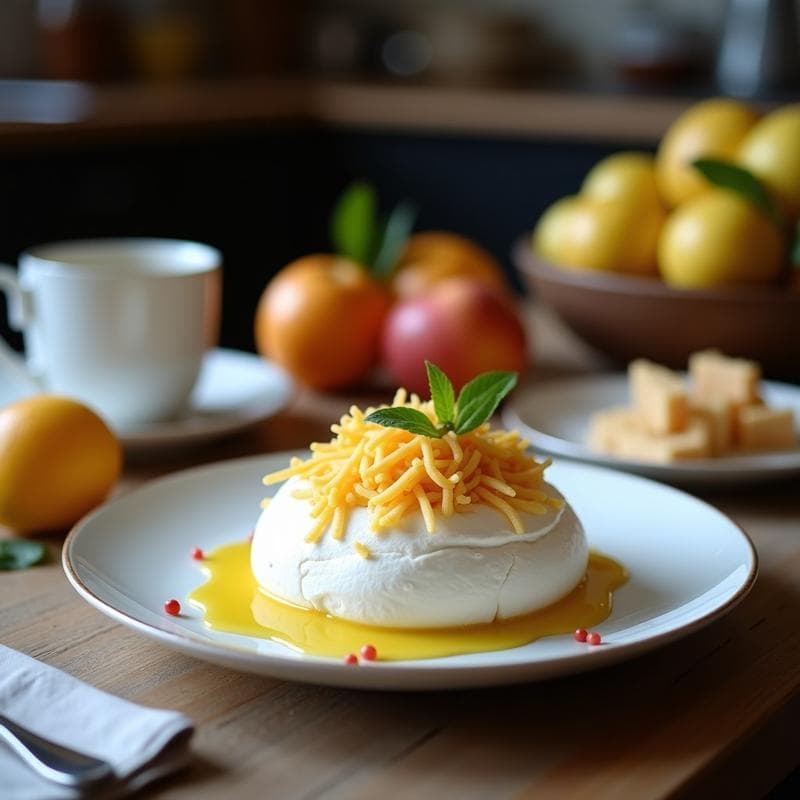 Pavlova de Maracuyá y Coco Rallado: Postre Australiano Sin Gluten y Bajo en Calorías