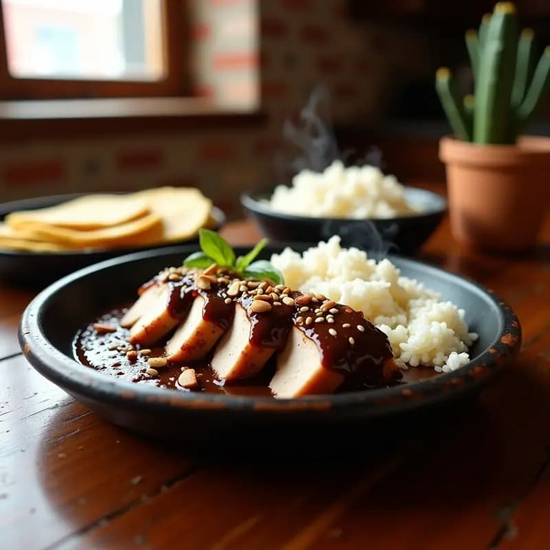 Pavo al Mole Poblano: Receta Mexicana de Fiesta con Chocolate y Especias