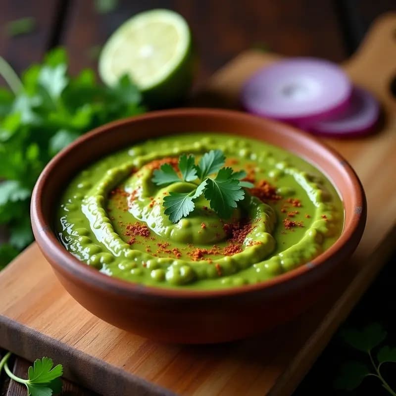 Pebre de Aguacate y Cilantro: Salsa Chilena Vegana y Sin Gluten para Marinar