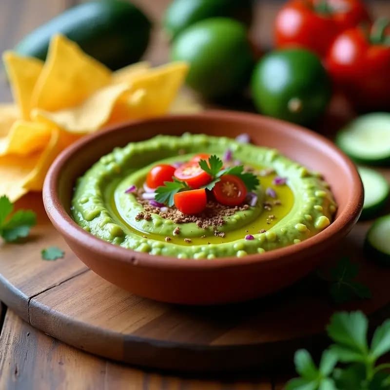 Pebre Chileno de Aguacate y Tomate: Salsa Picante para Aperitivos Sin Gluten