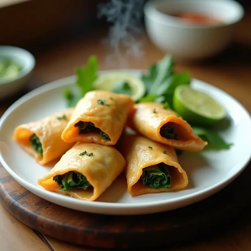 P'écela de Pollo y Espinacas: Pastel de Hoja Filipino en 30 Minutos