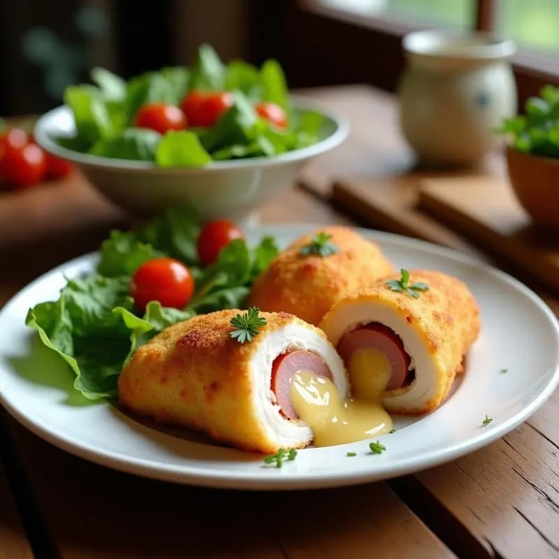 Pechuga de Pollo Rellena de Jamón y Queso: Receta Fácil para Sorprender