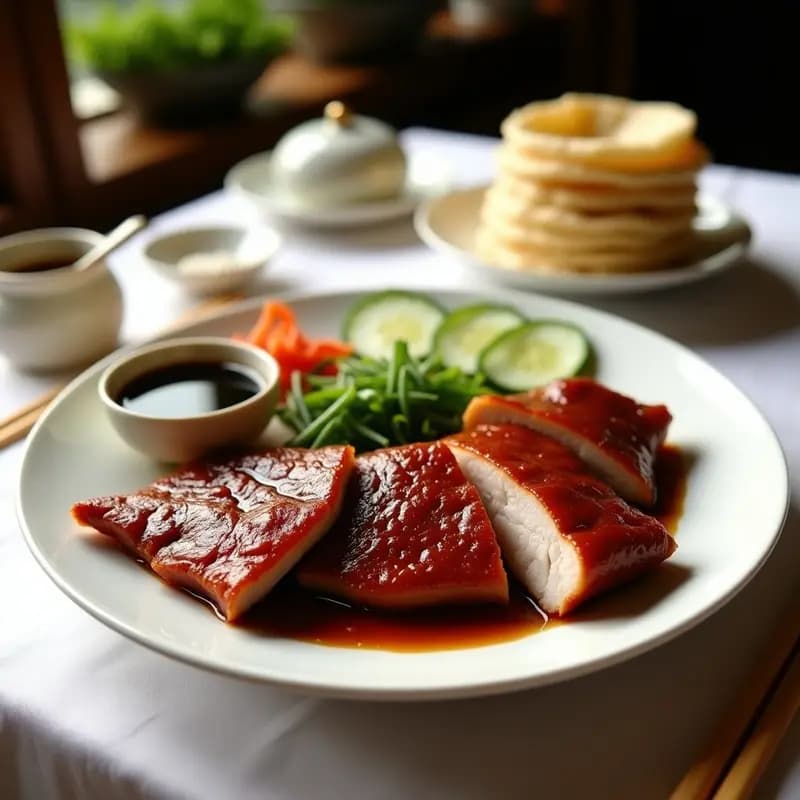 Peking Duck con Panqueques Chinos: Receta Tradicional de Patito Laqueado en Casa