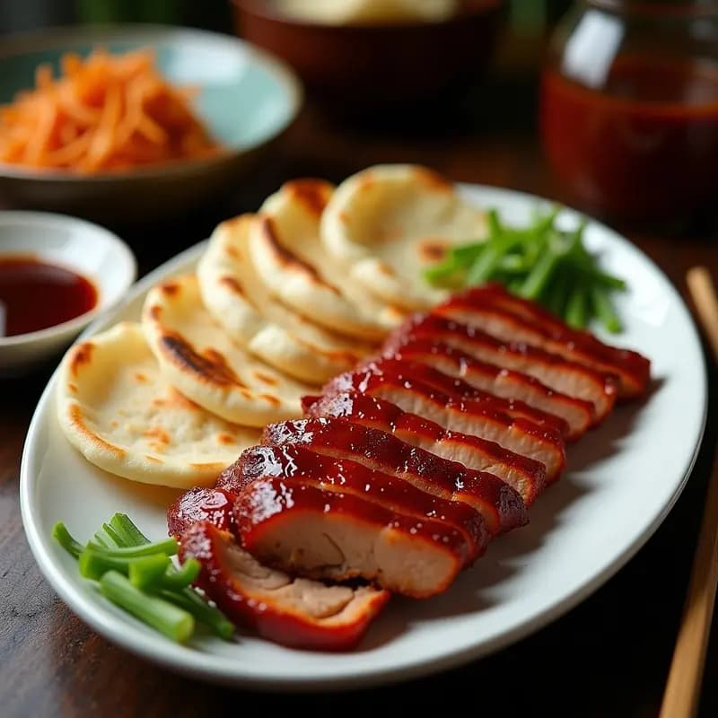 Peking Duck con Panqueques Chinos y Salsa Hoisin: Receta de Patito al Estilo Pekín