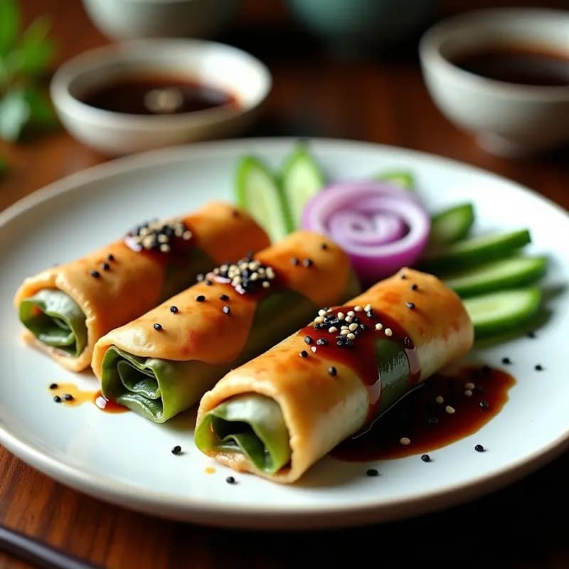 Peking Duck Vegano con Hoja de Loto: Receta China de Seitan en Horno