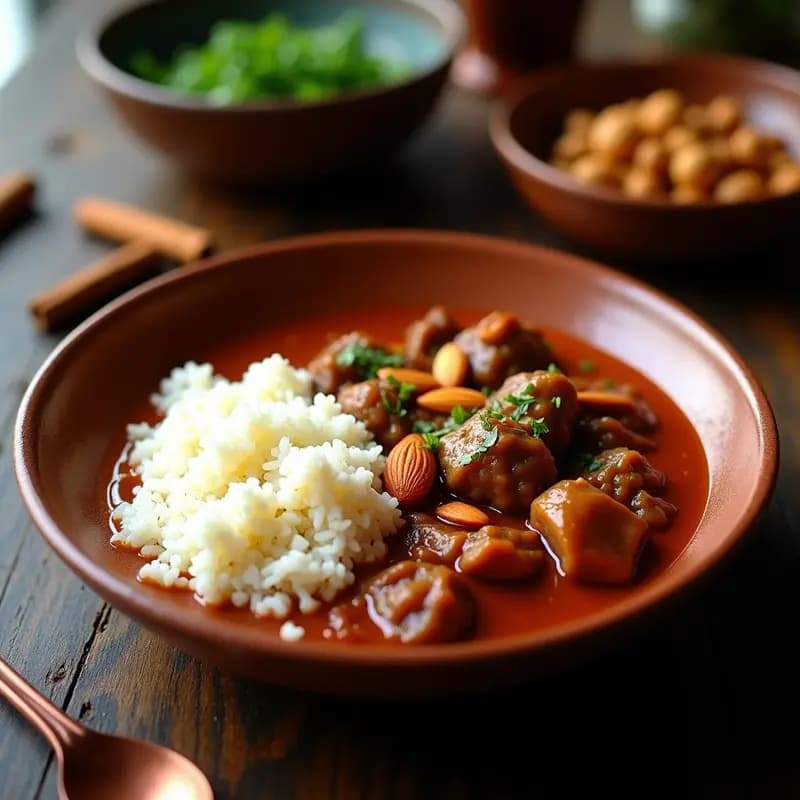 Pelahi de Carne con Salsa de Tamarindo: Receta Persa Tradicional en Olla Rápida