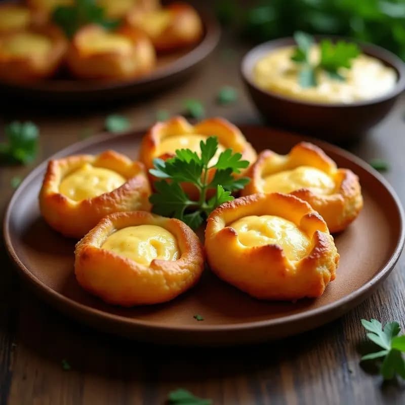 Pellizcos de Masa de Mandioca con Queso Coalho: Aperitivo Brasileño Crujiente en Airfryer