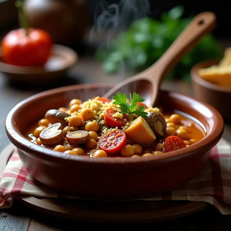 Pensamiento Pastoril con Hongos Silvestres: Receta de Otoño en 30 Minutos y Alta en Proteínas
