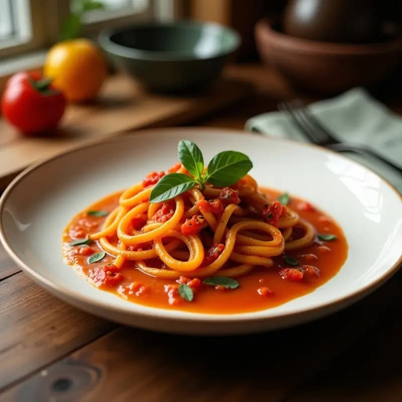 Peperonata con Atún y Aceitunas: Guiso Italiano de Pimientos con Toque Mediterráneo