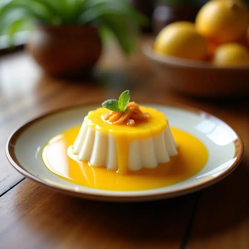 Péphé de Mango y Leche de Coco: Bebida Senegalesa Refrescante y Sin Lácteos