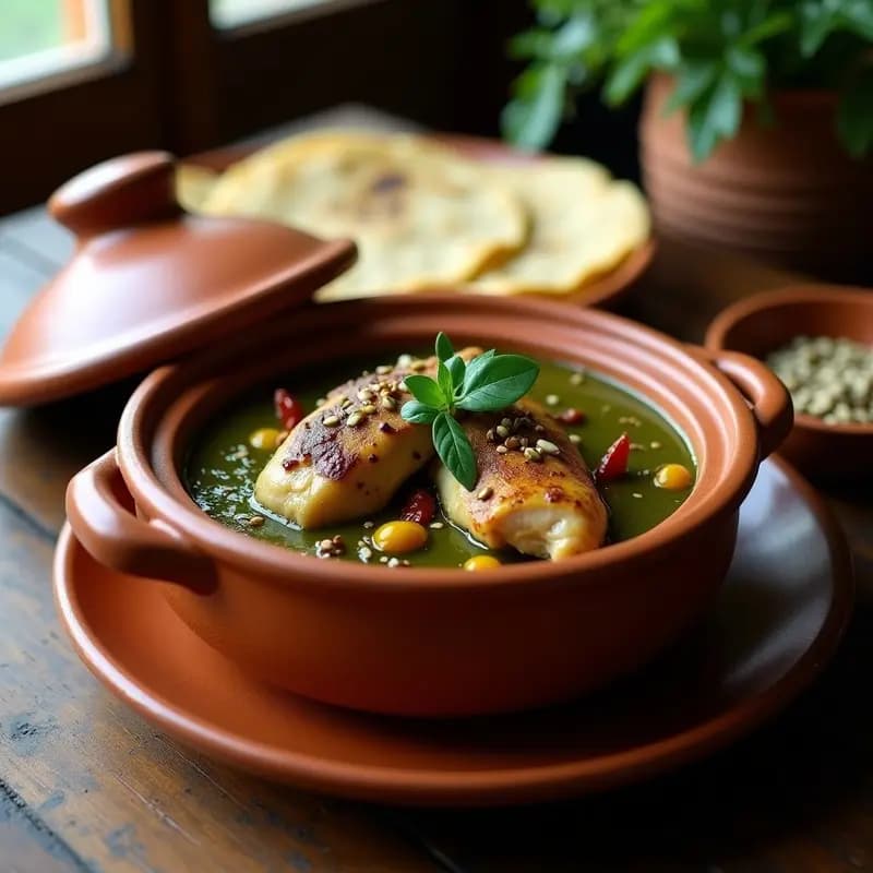 Pepián Guatemalteco con Pollo y Semillas de Ayote: Estofado Precolombino Aromático