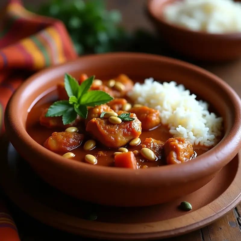 Pepián Guatemalteco con Pollo y Semillas de Calabaza: Receta Tradicional en Olla Lenta