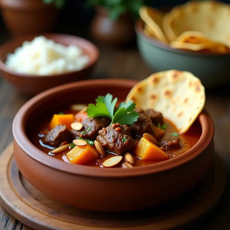 Pepián de Res con Calabaza y Almendras: Receta Guatemalteca Tradicional en Olla Lenta