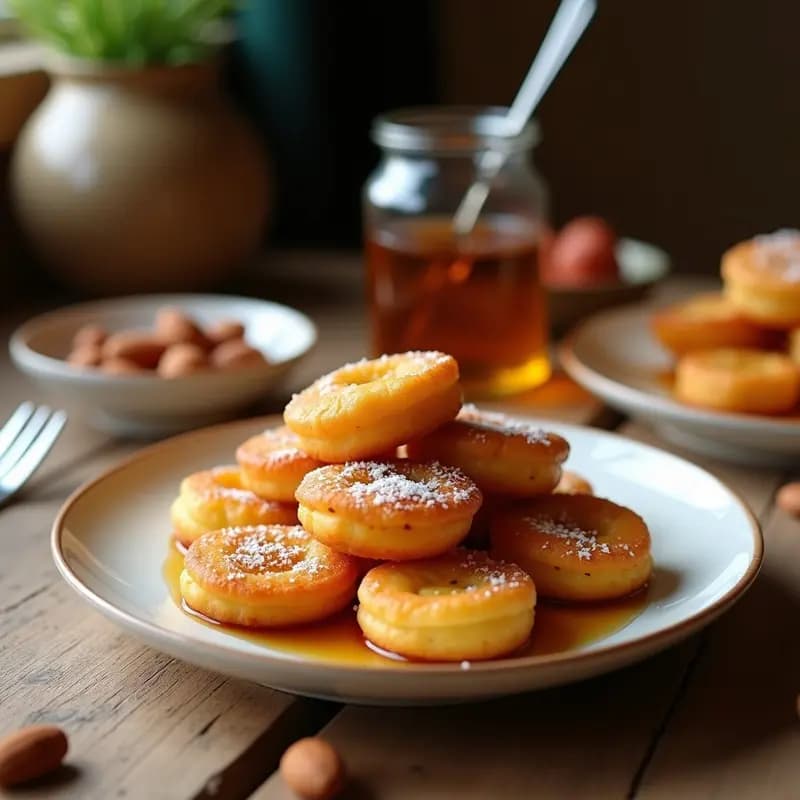 Pepitorias de Almendra y Miel: Postre Manchego de Semana Santa Sin Horno