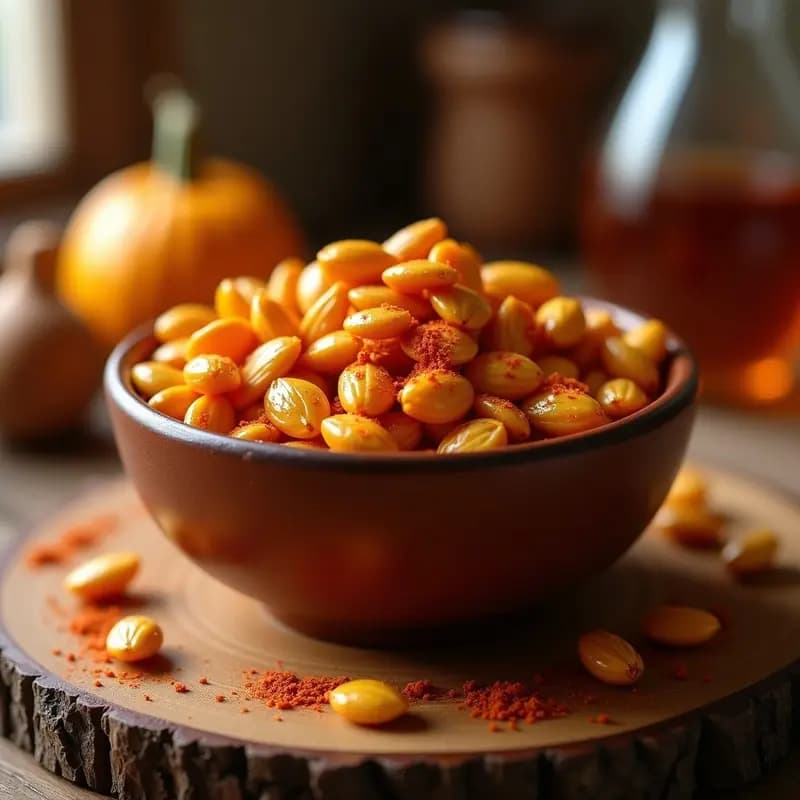 Pepitorias: Aperitivo Andaluz de Semillas de Calabaza con Miel