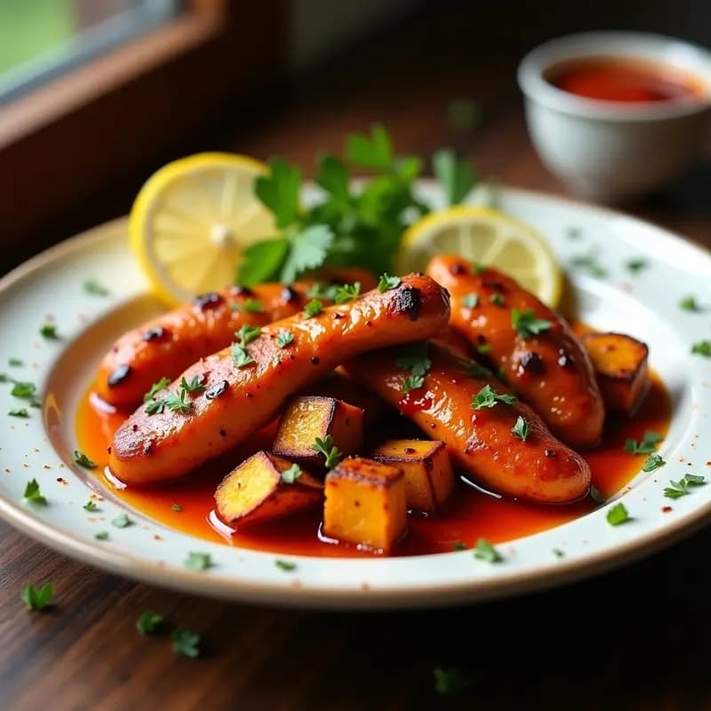 Peri Peri de Pollo Portugués con Batata Asada: Receta Picante en 30 Minutos