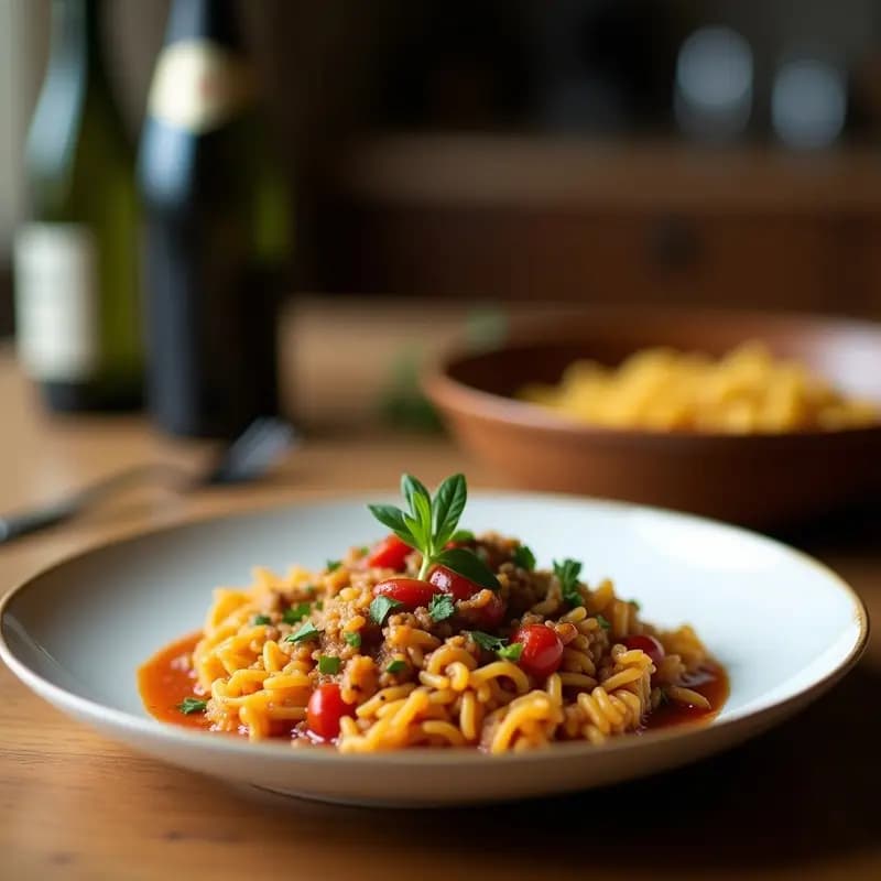 Perol Murciano: Guiso de Verduras, Arroz y Carne para Aprovechar Sobras
