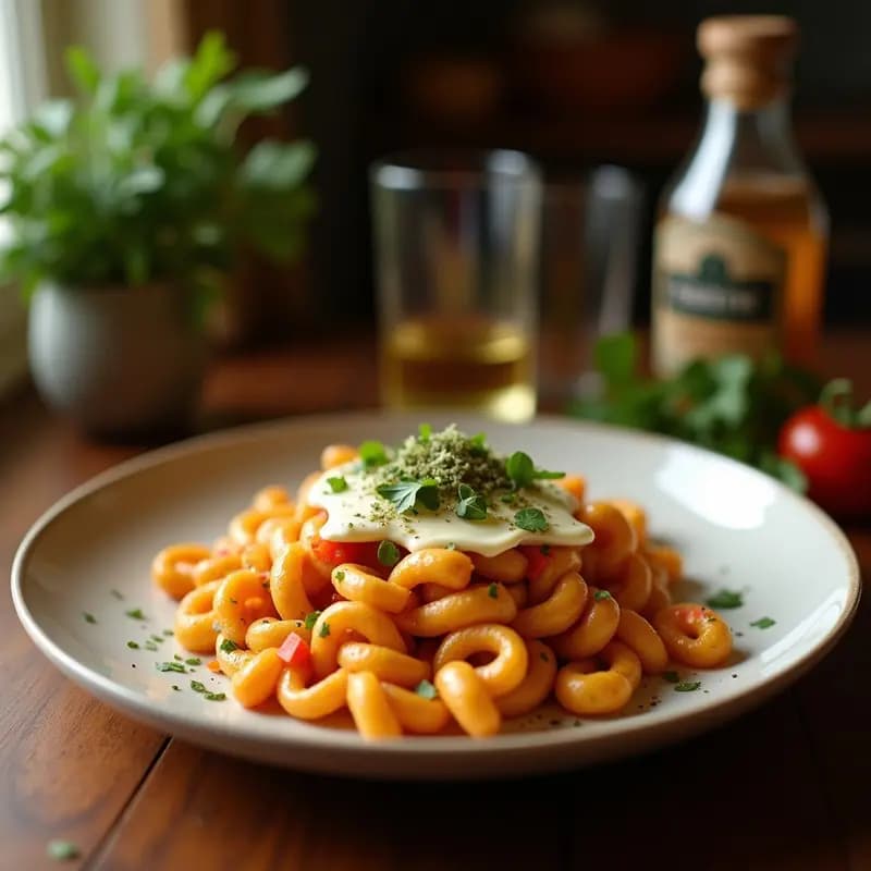 Perrito Caliente con Mac y Cheese y Crujiente de Cebolla Frita: Receta de Comida Basura Definitiva