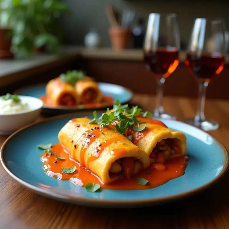 Perrito Caliente Relleno de Queso Azul y Mermelada de Higos: Combinación Dulce-Salada que Sorprende