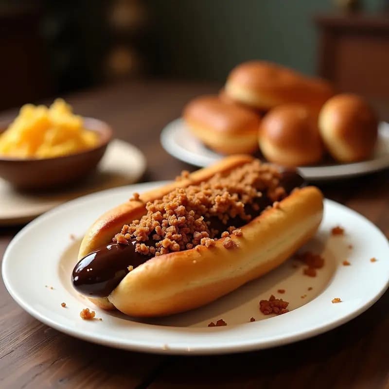 Perro Caliente de Choconilla y Churros: Receta Mexicana Decadente en 15 Minutos