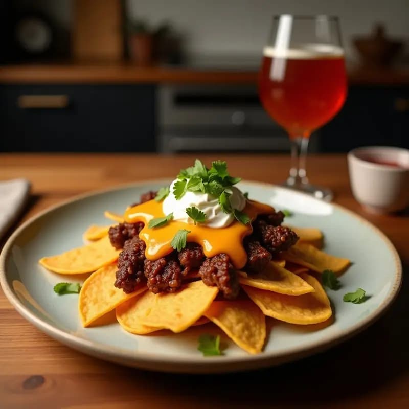 Perro Caliente Triple Carne con Queso Fundido y Toppings de Nachos: El Rey de los Cheat Meals