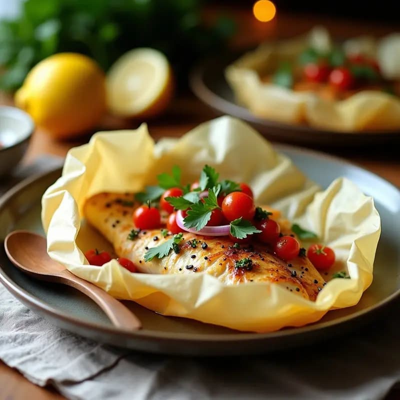 Pescado al Hornito con Ají Limón: Receta Peruana en Papillote con Toque Cítrico