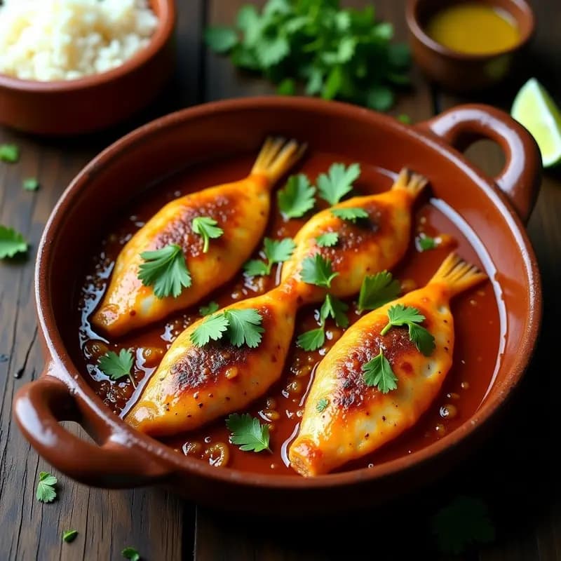 Pescado al Horno con Salsa de Tamarindo y Jengibre: Receta Sri Lankesa
