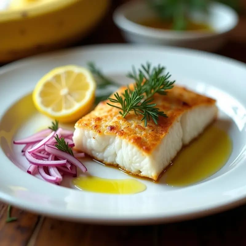 Pescado a la Sal con Limón y Eneldo: Receta Francesa Sencilla y Elegante