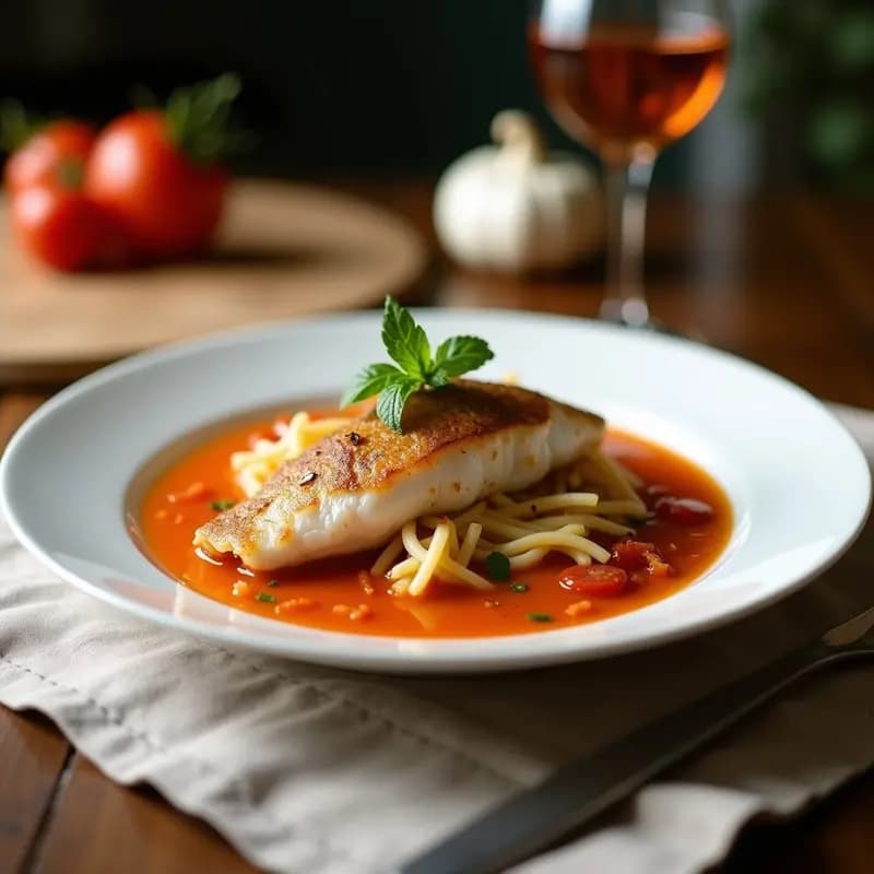 Pesce al Sale al Estilo Siciliano: Receta Italiana con Toque Mediterráneo