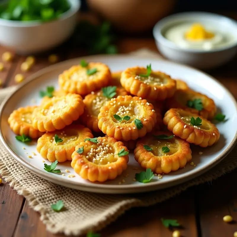 Pestiti de Garbanzos y Calabacín: Receta Siciliana en Airfryer Sin Freír y Sin Gluten
