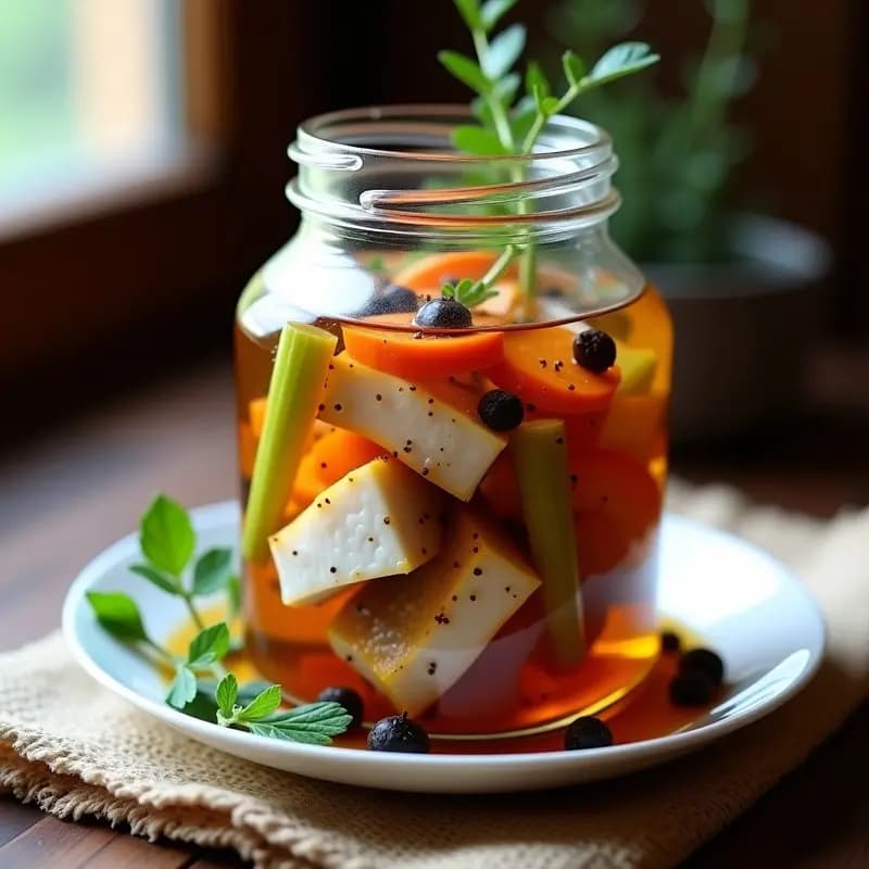 Pez Escabeche con Vinagre de Módena: Receta Italiana en Conserva