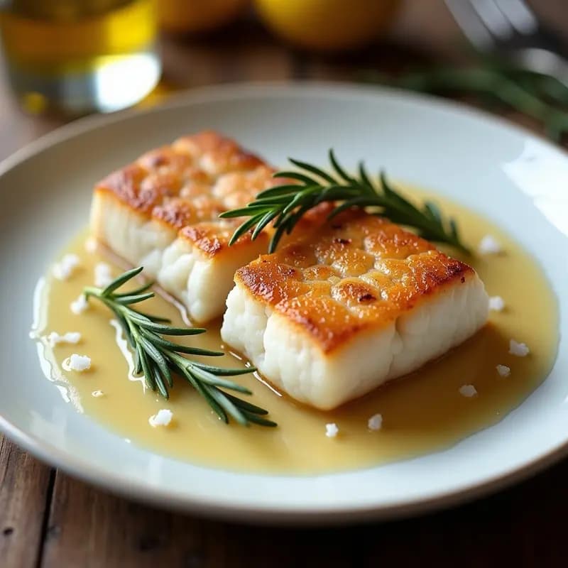 Pez Espada a la Sal con Hierbas Provenzales: Receta Mediterránea en 25 Minutos