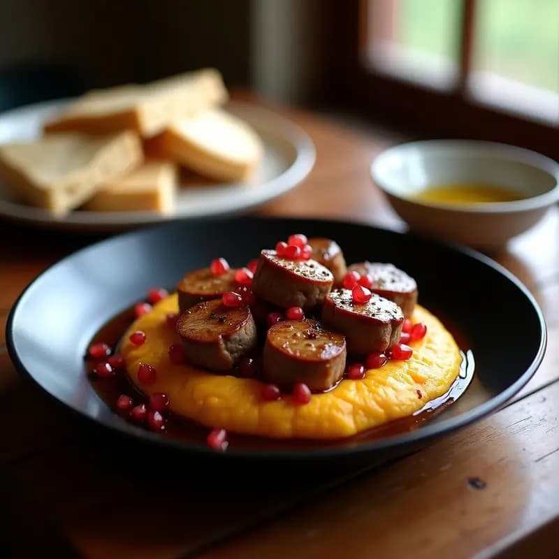 Phalen de Cerdo con Puré de Ñame: Receta Libanesa de Vanguardia en Olla Express