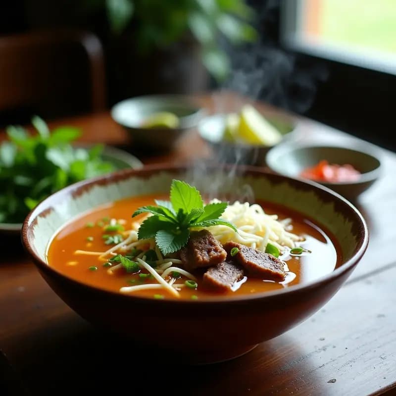 Pho Vietnamita de Ternera con Arroz de Coliflor: Receta Baja en Carbohidratos