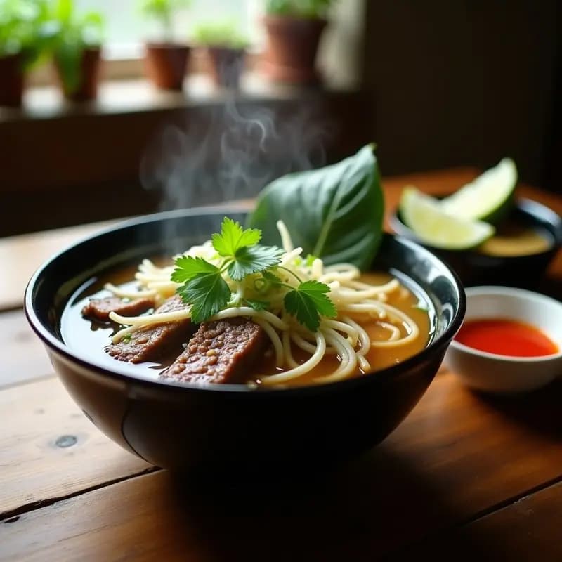 Pho de Ternera y Jengibre: Receta Vietnamita en Olla Lenta con Caldo Aromático
