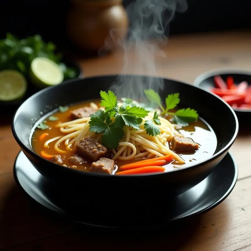 Pho Vegano de Fideos de Arroz y Sincele Startup: Receta Vietnamita Detox y Sin Gluten