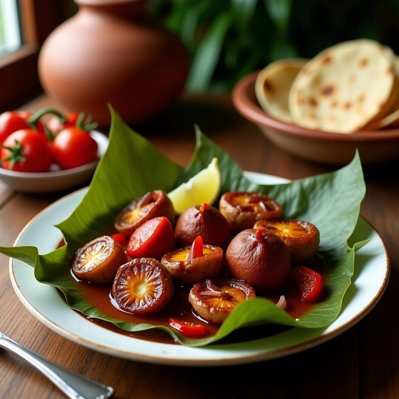 Pibil de Hongos Ostra con Achiote y Jitomate: Receta Vegana Yucateca en Olla Lenta