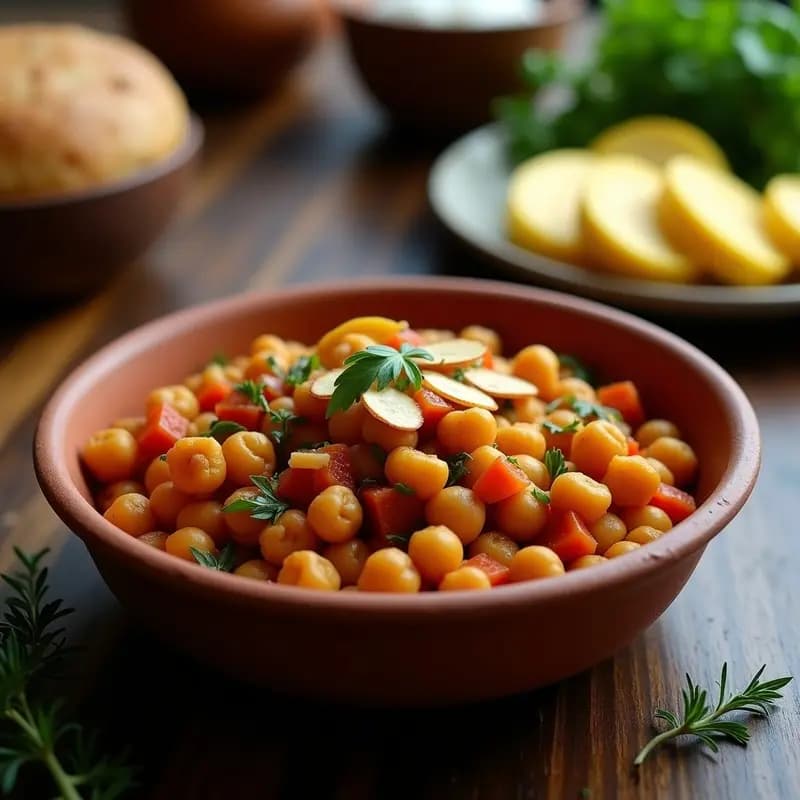 Picadillo Cubano con Garbanzos y Pasas: Versión Vegana y Rápida en 25 Minutos